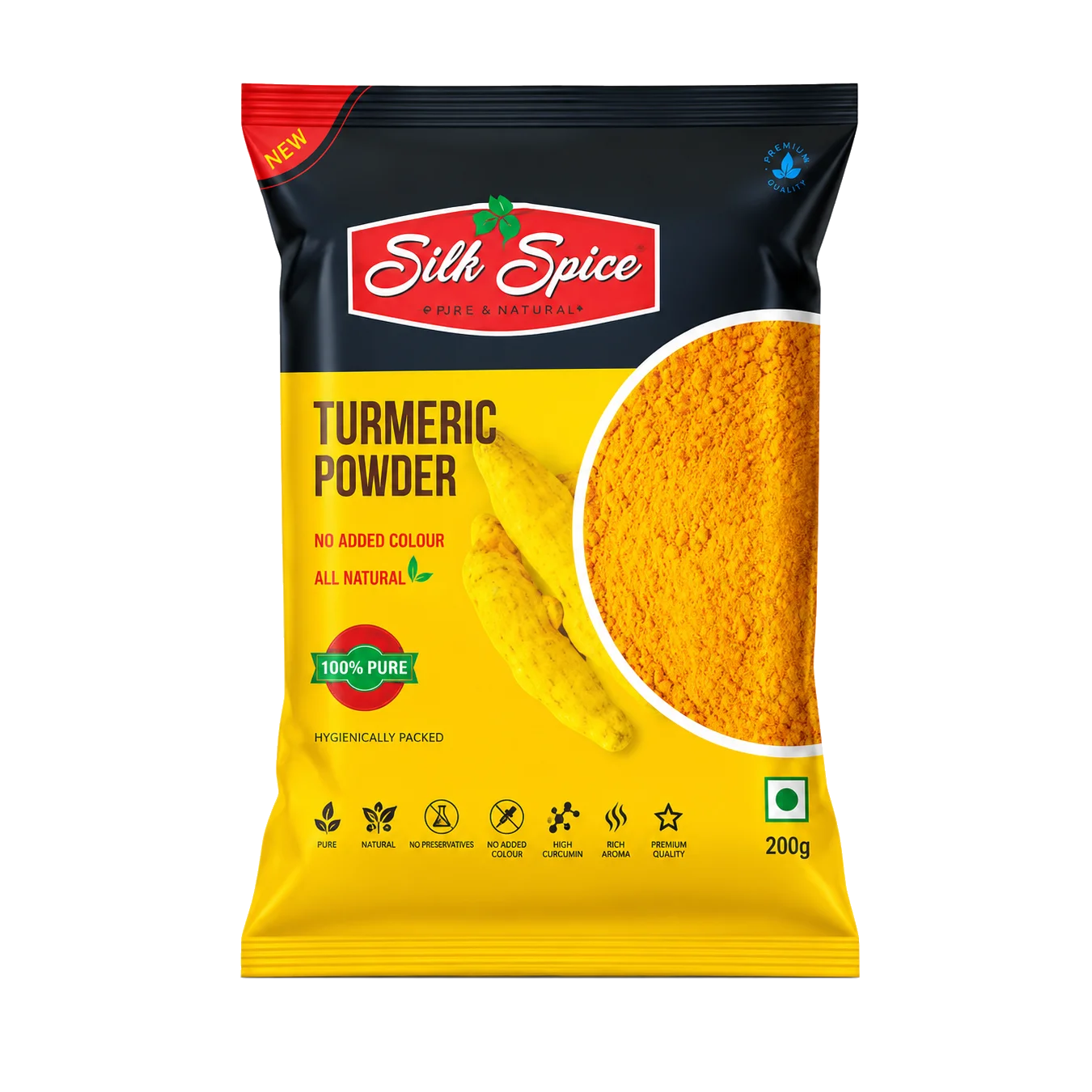 Center seal pouch packaging